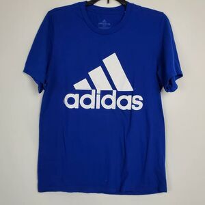 Mens Adidas Amplifier Small Blue T-shirt